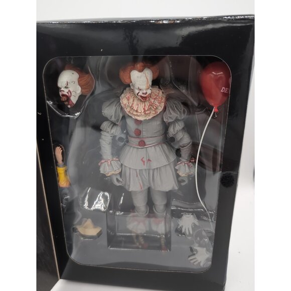 NECA IT Movie You'll Float Too Ultimate Pennywise Action Figure New In Box - Picture 3 of 4